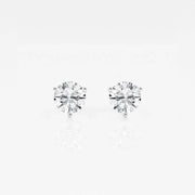 MARTINI DIAMOND STUD EARRINGS - 1 1/2 CT