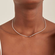 ANIA HAIE - SPARKLE CHAIN INTERLOCK NECKLACE