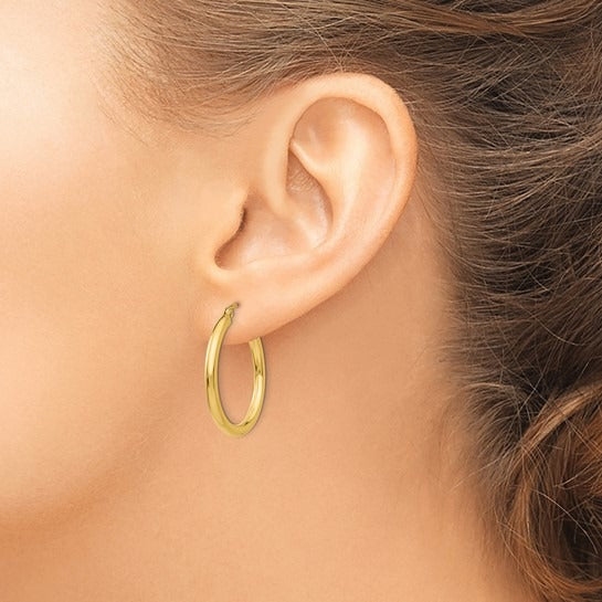 Gold Hoop Earring