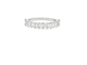 1.27 CTW EMERALD CUT DIAMOND BAND