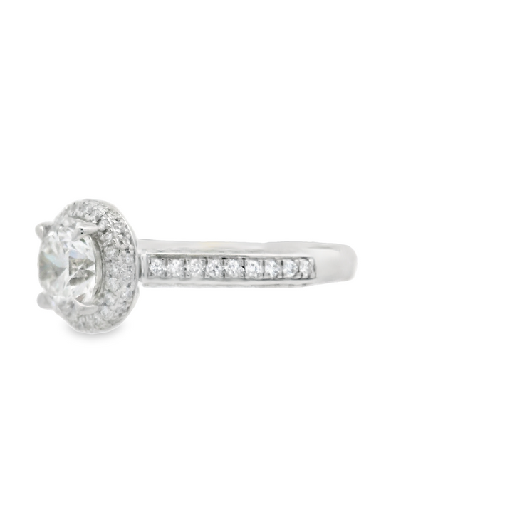 DIAMOND ENGAGEMENT RING – 1.5 CT ROUND CENTER