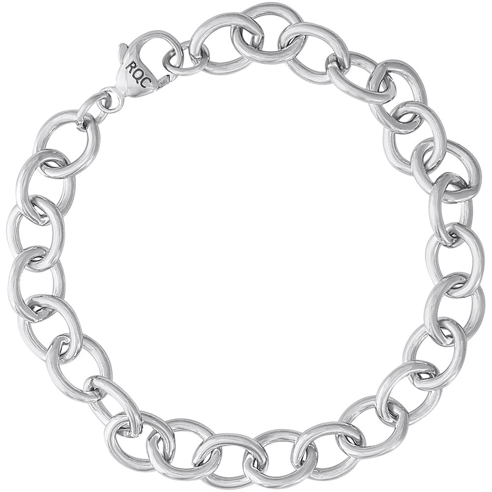 Ania Haie Sterling Silver Stud Link Charm Bracelet