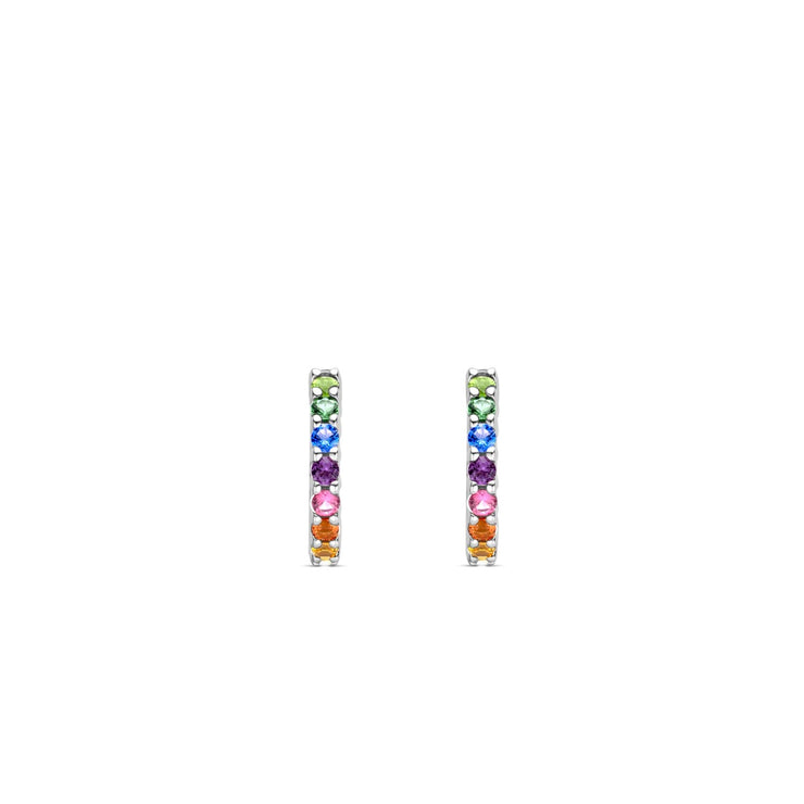 TI SENTO - RAINBOW HOOP EARRINGS