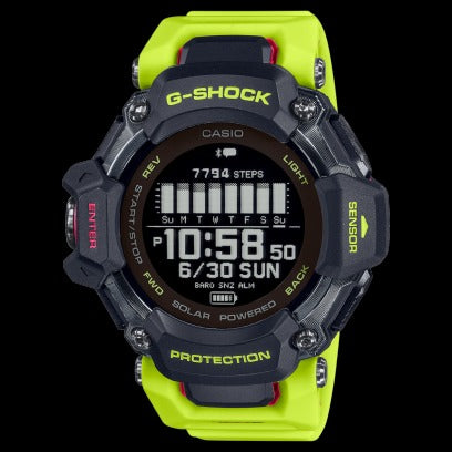 CASIO - G-SHOCK G-MOVE GBD-H2000 SERIES - NEON YELLOW & PINK