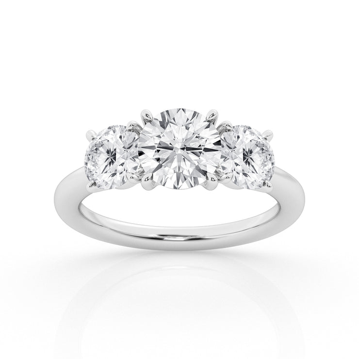 DIAMOND 3 STONE RING – 3 CT TOTAL WEIGHT