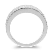 PAVE DIAMOND WIDE BAND