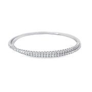 DOUBLE ROW FLEXIBLE DIAMOND TENNIS BRACELET