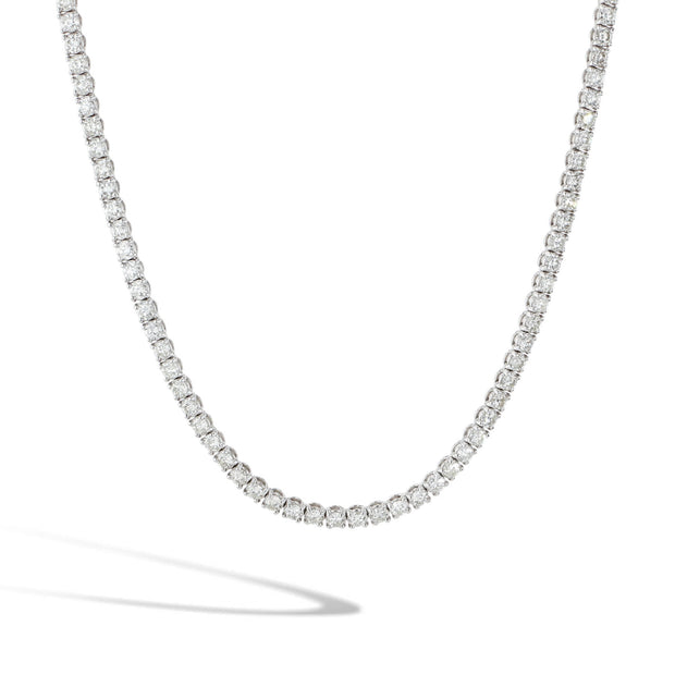 DIAMOND TENNIS NECKLACE - 12 1/2 CT