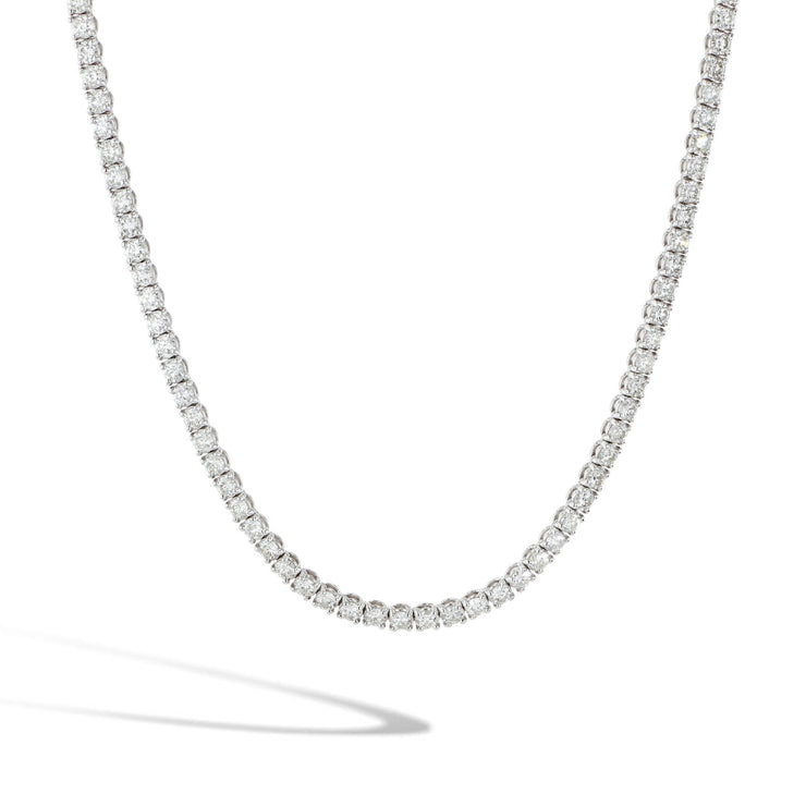 DIAMOND TENNIS NECKLACE - 9 CT