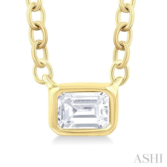 ASHI - DIAMOND SOLITAIRE PENDANT - 1/6 CT