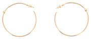 DIAMOND SOLITAIRE HOOP EARRINGS