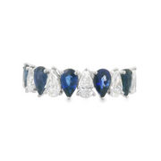 SAPPHIRE & DIAMOND RING