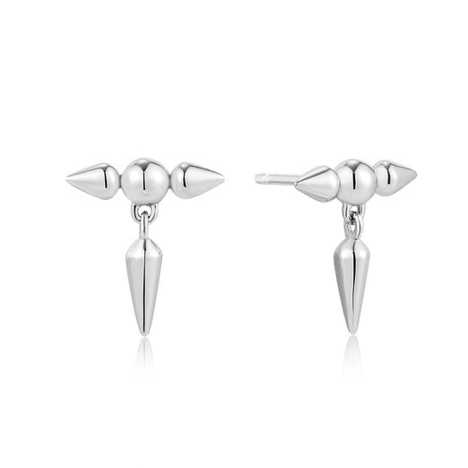 ANIA HAIE - SILVER POINT STUD EARRINGS