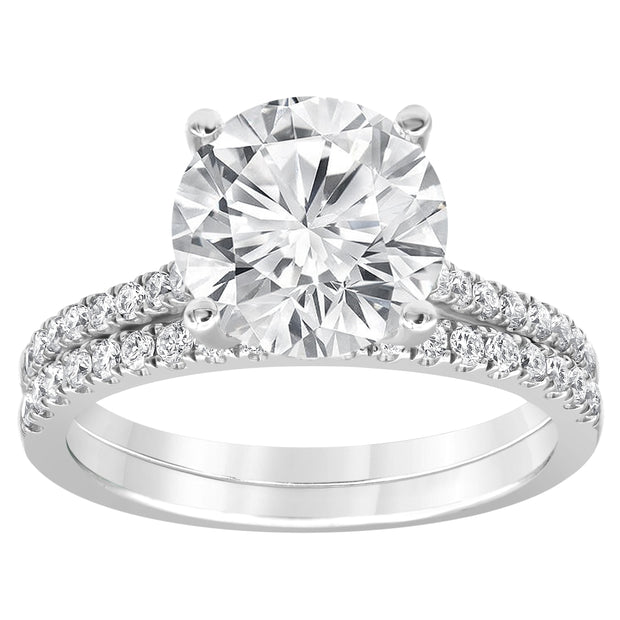 Diamond Wedding Bands  -  Women'