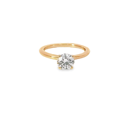 DIAMOND SOLITAIRE ENGAGEMENT RING – 1 CT ROUND CENTER