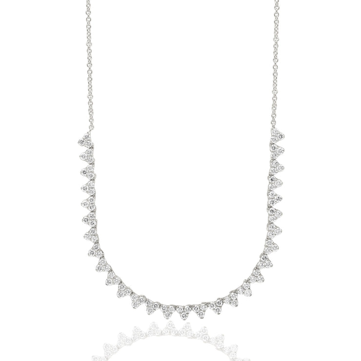 ADJUSTABLE DIAMOND TRIO NECKLACE