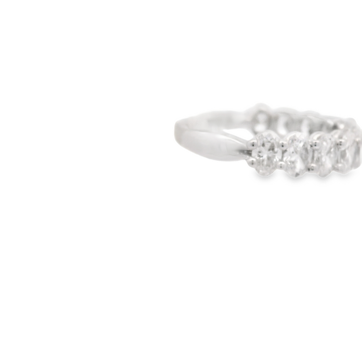 OVAL DIAMOND WEDDING BAND – 2 CT