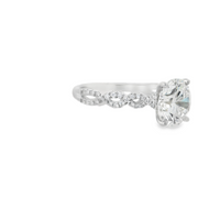 DIAMOND ENGAGEMENT RING – 3 CT ROUND CENTER