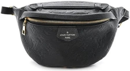 LOUIS VUITTON BLACK EMPRIENTE BUMBAG