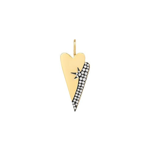 ANIA HAIE - DOUBLE HEART NECKLACE CHARM