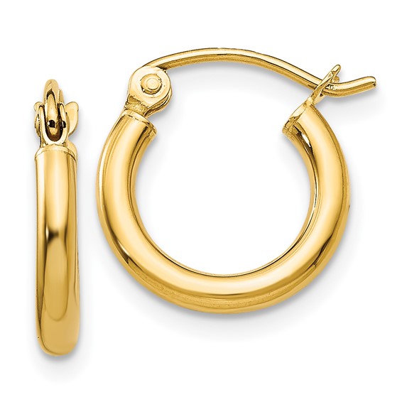 Gold Hoop Earring