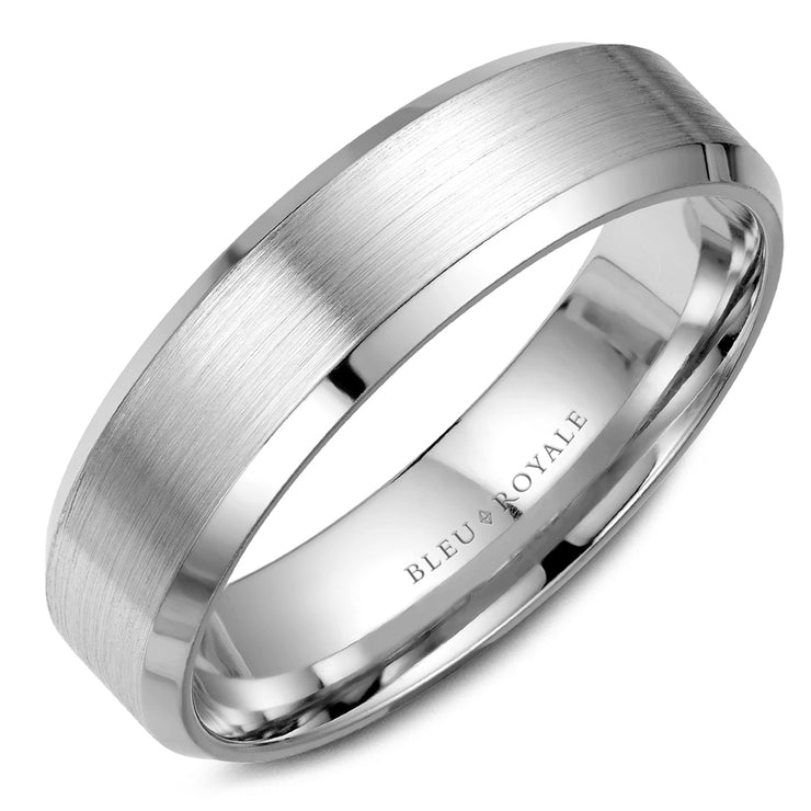 CROWN RING – MENS WEDDING BAND