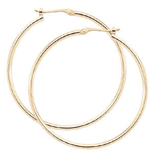 CARLA - 1.5MM TUBE HOOP EARRINGS