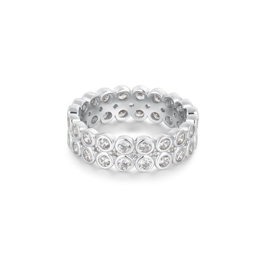 ANIA HAIE - DOUBLE ROW ETERNITY BAND