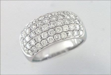 5 ROW DIAMOND RING