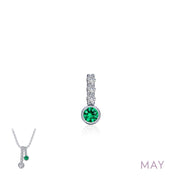 LAFONN - MAY BIRTHSTONE LOVE PEDANT