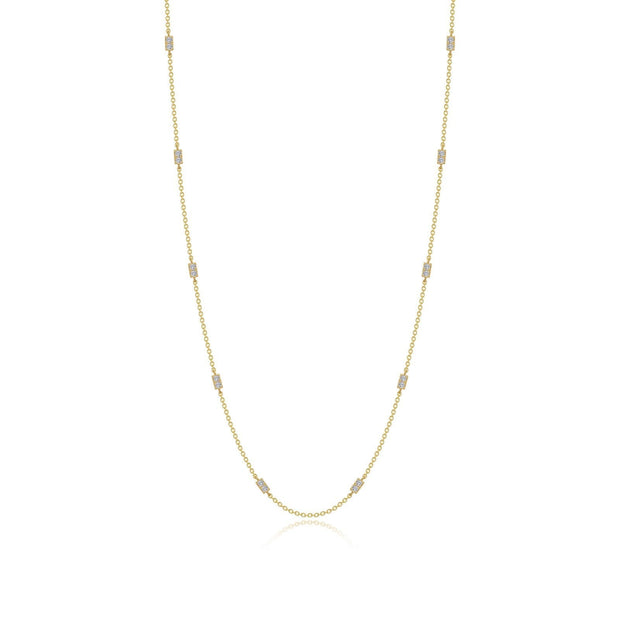 Lafonn - Adjustable Station Necklace