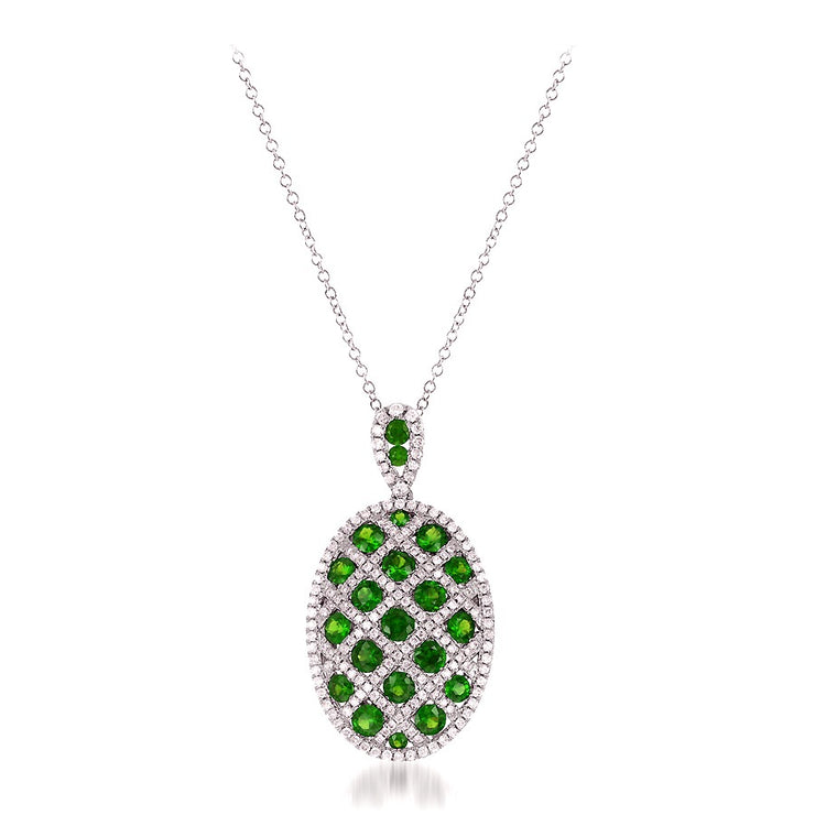 EMERALD & DIAMOND PENDANT