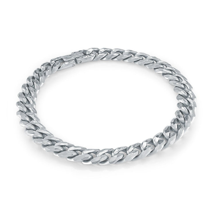 ITALGEM STEEL – CURB CHAIN LINK BRACELET