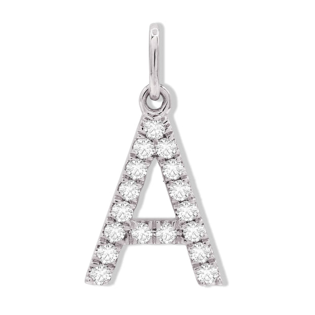 DIAMOND INITIAL PENDANT