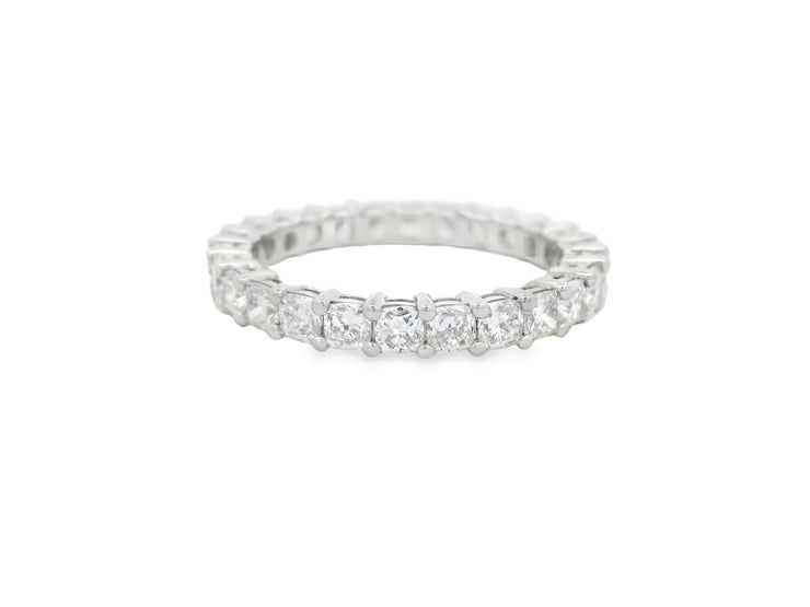 2.16 CTW OVAL LAB DIAMOND ETERNITY BAND