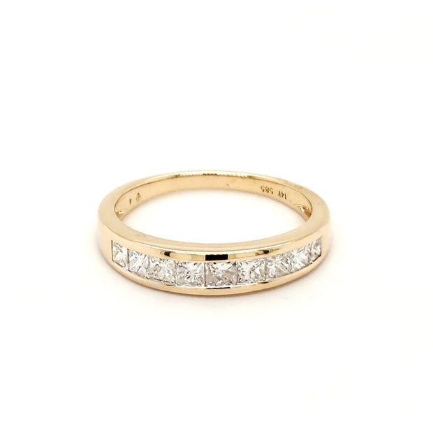 CHANNEL SET DIAMOND BAND - 1 CT