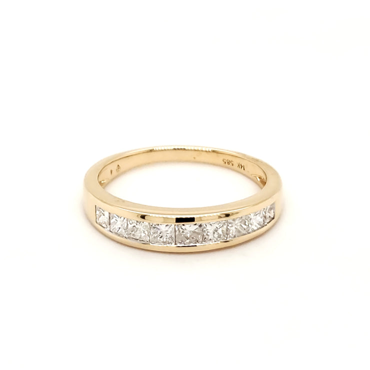 CHANNEL SET DIAMOND BAND - 1 CT