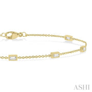 ASHI - BAGUETTE DIAMOND BRACELET