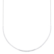 Shy Creation - Bezel Set Diamond Necklace