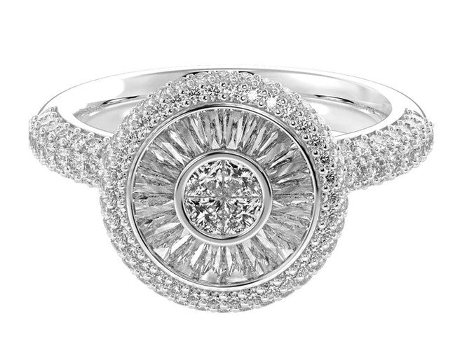 CIRCLE DIAMOND RING