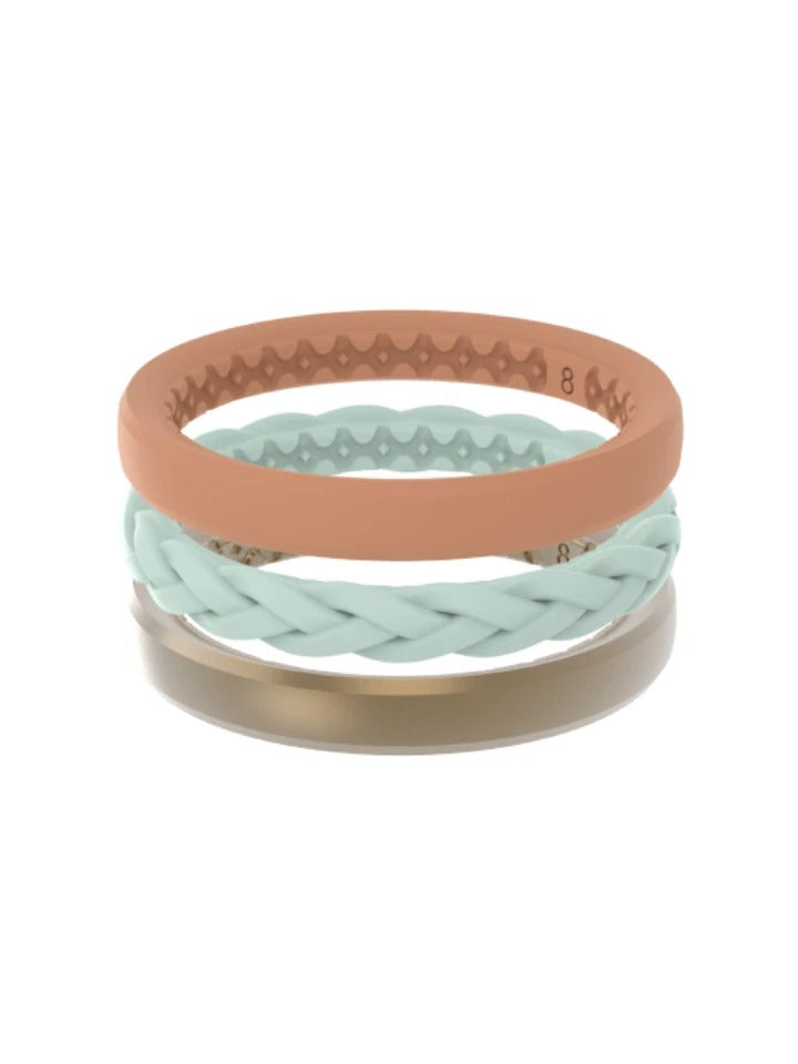 GROOVE LIFE – SILICONE STACKABLE BANDS