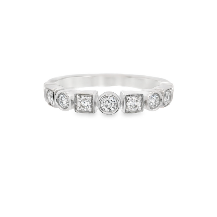 DIAMOND WEDDING BAND - 1/2 CT