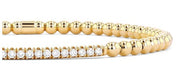 ASHI COUTURE - DIAMOND BAR STRETCH BRACELET