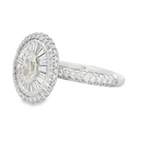 OVAL DIAMOND RING