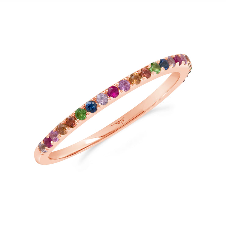 SHY CREATION- RAINBOW MULTI-STONE BAND