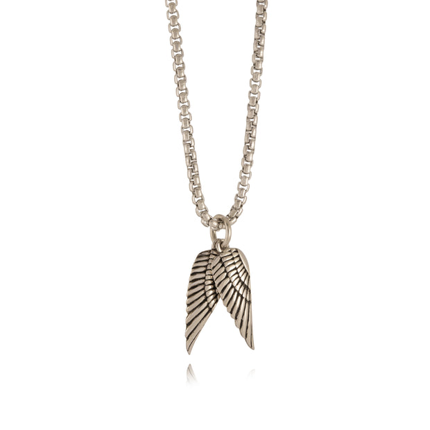 DOUBLE ANGEL WING PENDANT