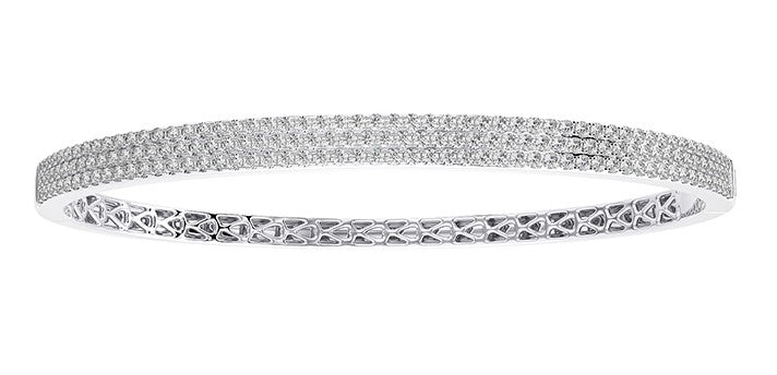 PAVE DIAMOND BANGLE BRACELET