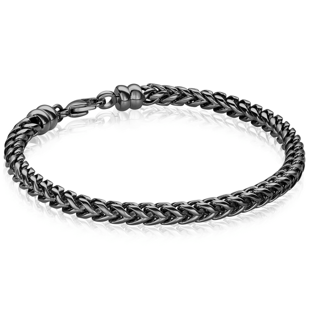 5MM ROUND FRANCO LINK CHAIN BRACELET