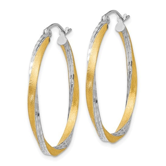 Gold Hoop Earring