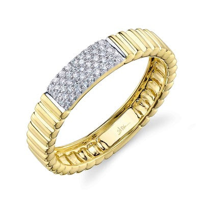 SHY CREATION - PAVE DIAMOND BAND